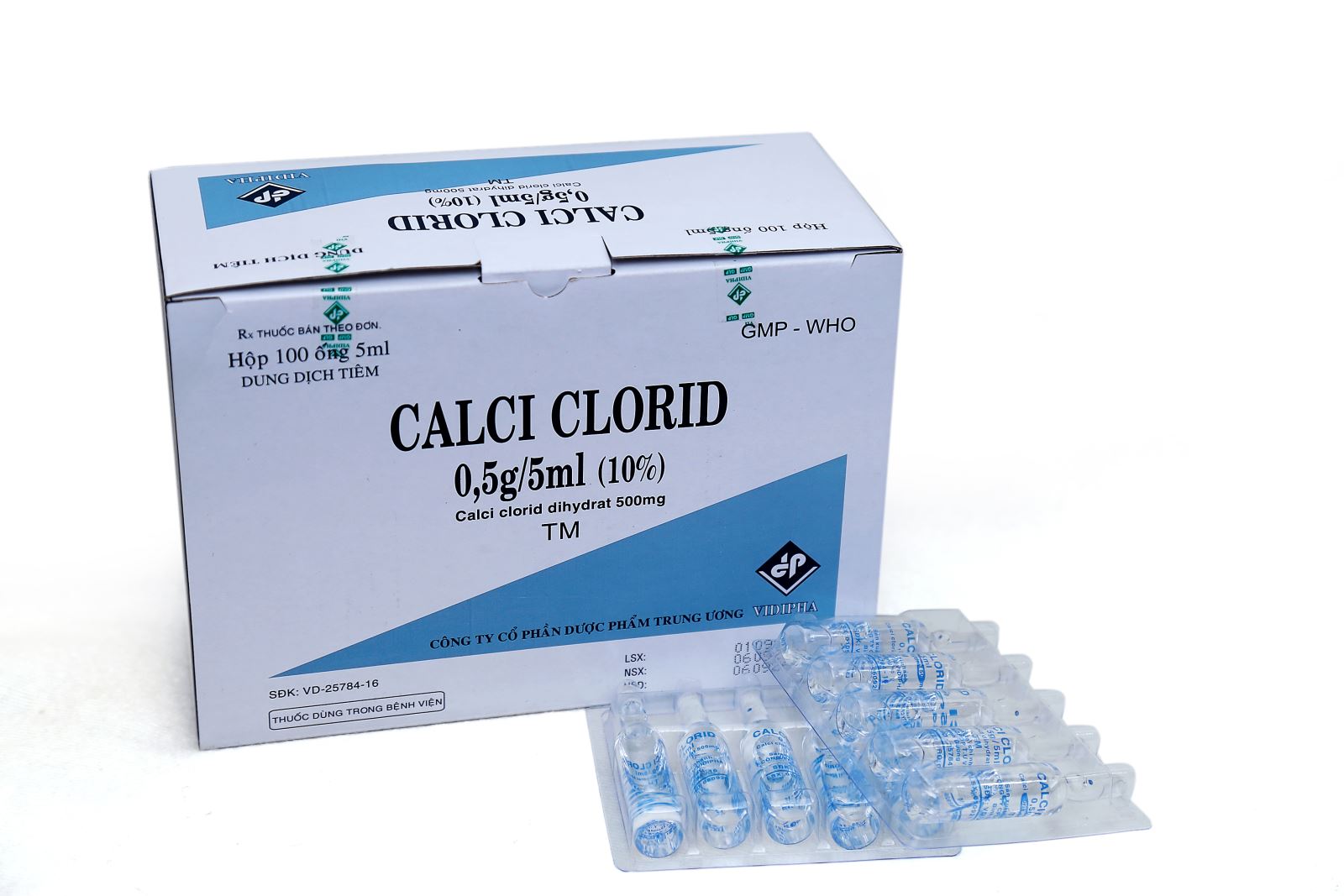 CALCI CLORID 0,5g/5ml